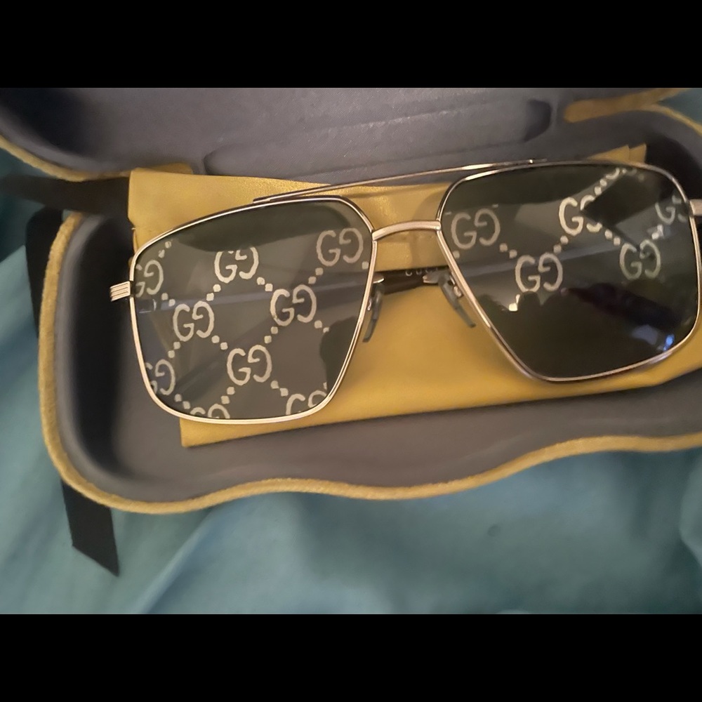 Real and new gucci glasses